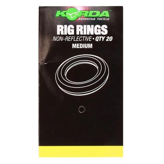 Кольцо стальное KORDA Rig Ring medium, Размер: Medium, фото 
