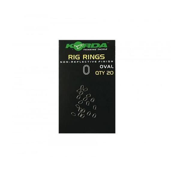 Кольцо стальное овальное KORDA Rig Ring Large Oval, фото 