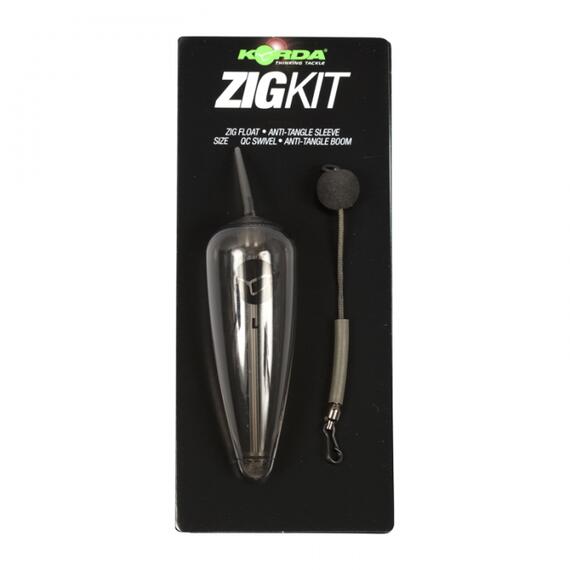 Набор с поплавком для Zir-Rig KORDA Adjustable Zig Kit Large, Размер: Large, фото 