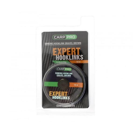 Поводковый без оболочки CARP PRO Gr. Brown Sinking 15LB 10M, фото , изображение 2