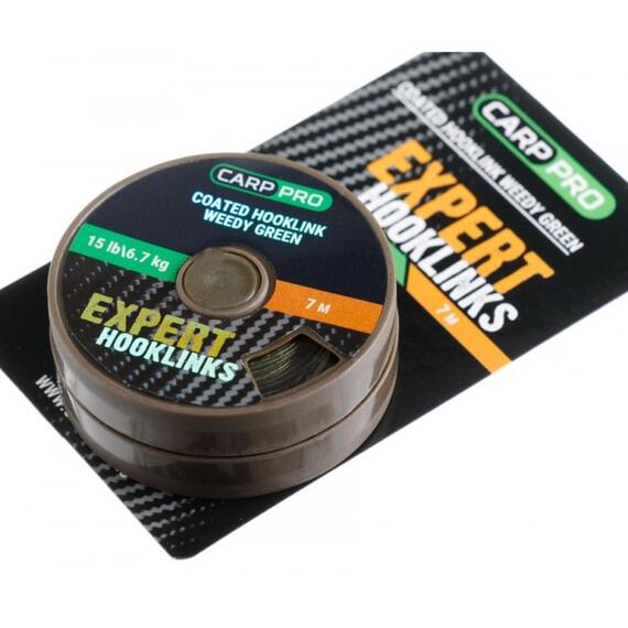 Поводковый в оболочке CARP PRO 15LB 7M зеленый, Цвет: зеленый, фото , изображение 2