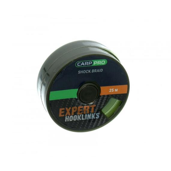 Шок-лидер CARP PRO Shock Braid 45lb 25м Dark Green, фото 