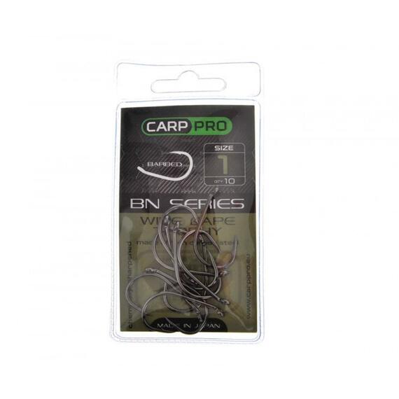 Крючки Карповые CARP PRO Black Nickel Wide Gape Trophy №2, фото 