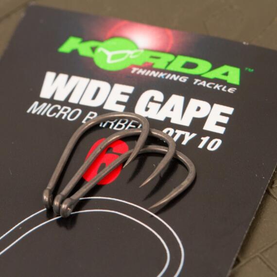 Крючок KORDA Wide Gape №8, Размер: №8, фото 