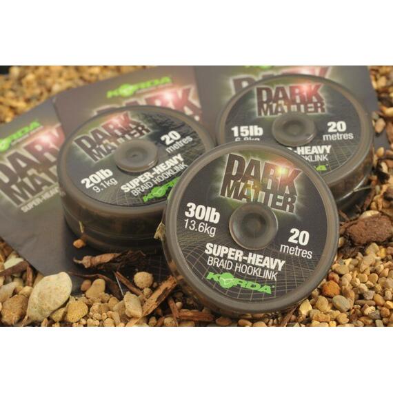 Поводковый материал KORDA Dark Matter Braid 20lb 20м, Разрывная нагрузка: 20 lb, фото 