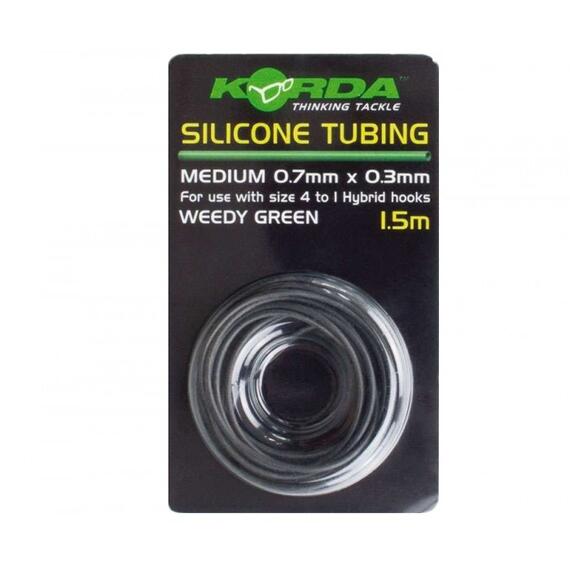 Силиконовая трубка KORDA Silicone Tube 0.75мм Green, фото 