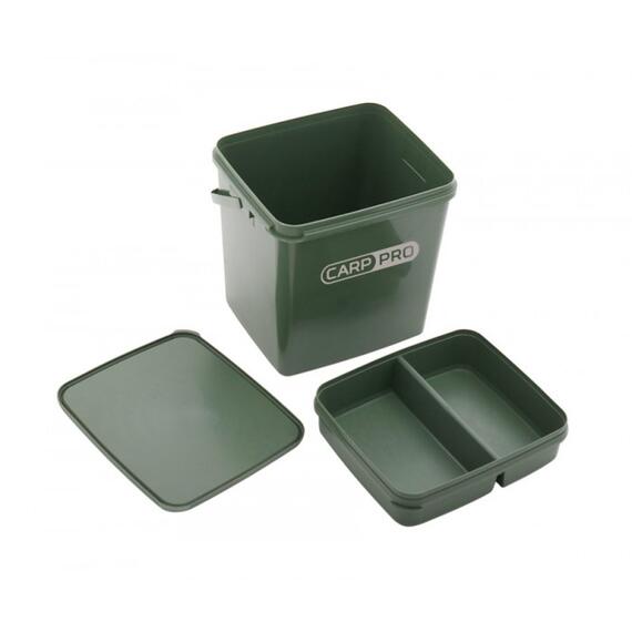 Вeдро прямоугольное CARP PRO пластиковое 10л, фото 