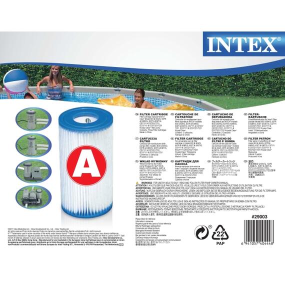 29003 Картридж для насоса Intex, фото , изображение 4