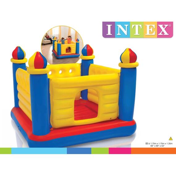 48259 Игровой центр Intex Замок, 175 х 175 х 135 см, 3-6 лет, фото , изображение 5