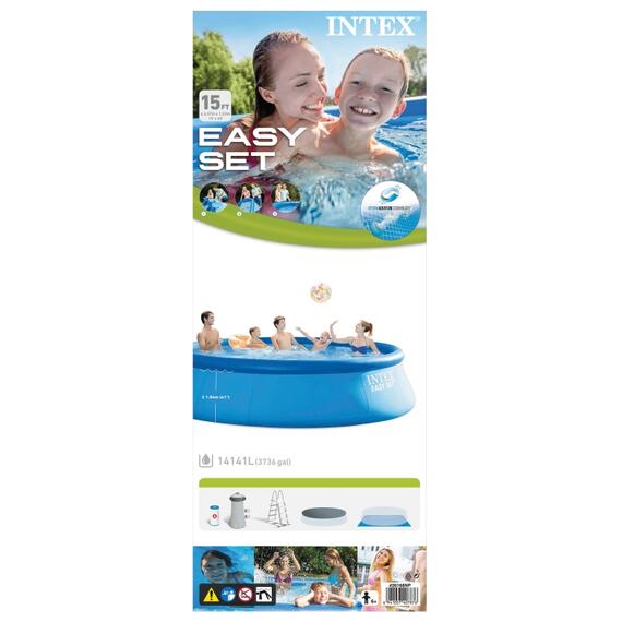 26168 Бассейн надувной Intex Easy Set, 457 х 122 см, фото , изображение 5
