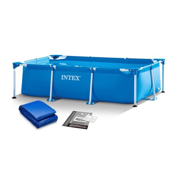 28270 Каркасный бассейн Intex Frame Set, прямоугольный, 220 х 150 х 60 см, фото , изображение 4