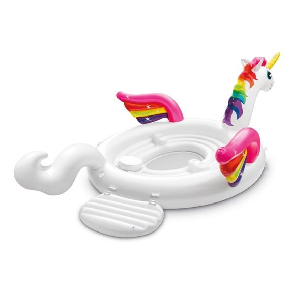 57296 Большой плот для компаний Intex Единорог, фото , изображение 3