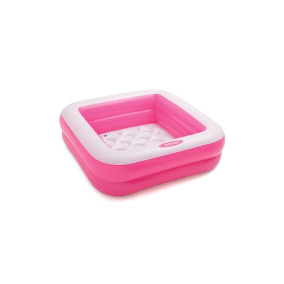 57100 Бассейн надувной Intex Малыш, 85 х 85 х 23 см, Розовый, фото , изображение 2