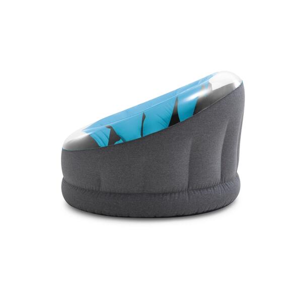 66582 Надувное кресло Intex Empire 112х109х69 см, Голубой, фото , изображение 2