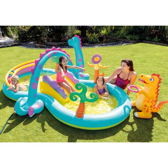 57135 Игровой центр Intex Дракоша, с распылителем, 333 х 229 х 112 см, от 3 лет, фото , изображение 6