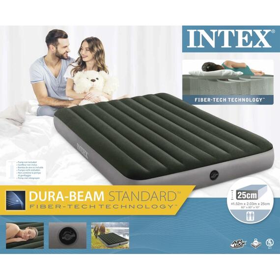 64109 Надувной матрас Intex Prestige Downy Bed, 152х203х25см, фото , изображение 5