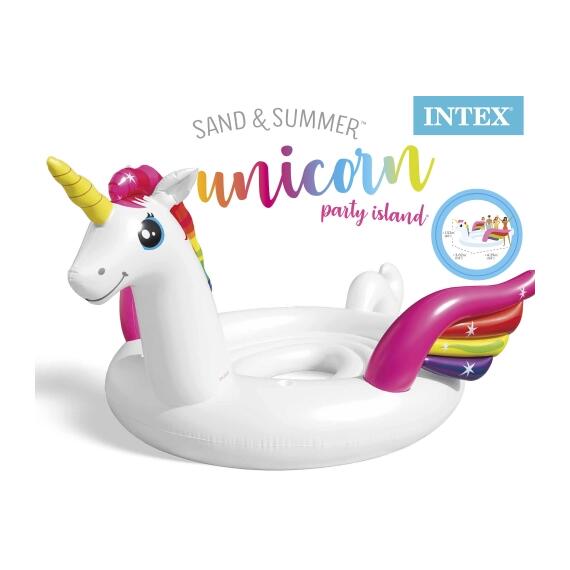 57296 Большой плот для компаний Intex Единорог, фото 