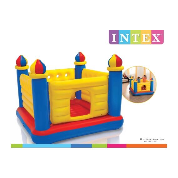 48259 Игровой центр Intex Замок, 175 х 175 х 135 см, 3-6 лет, фото , изображение 6