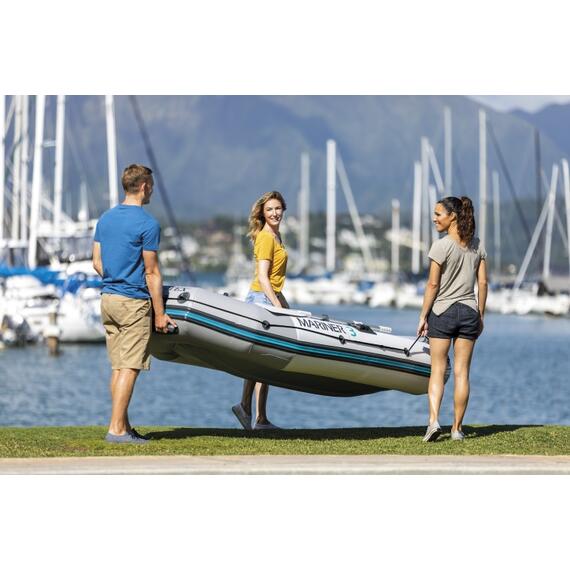 68373 Надувная лодка Intex Мореход 3, 127 х 297 х 46 см, вёсла алюминиевые, насос ручной, до 300 кг, фото , изображение 2
