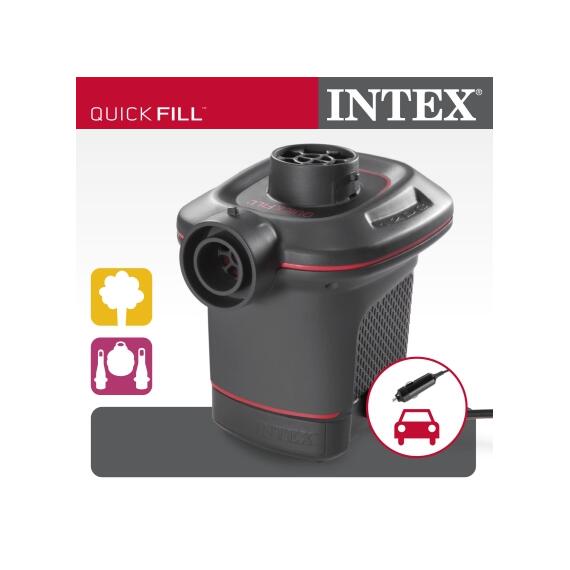 66636 Насос электрический Intex, 3 насадки, 110-120V, автомобильный, фото , изображение 3