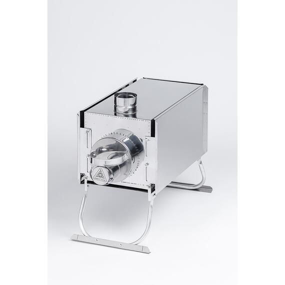 Печь "ИНВЕНТ" экономка большая 690х355х405 (нерж.сталь 0,8 мм) с регулирующимися экранами, фото , изображение 3