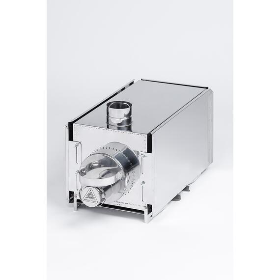 Печь "ИНВЕНТ" экономка большая 690х355х405 (нерж.сталь 0,8 мм) с регулирующимися экранами, фото , изображение 4