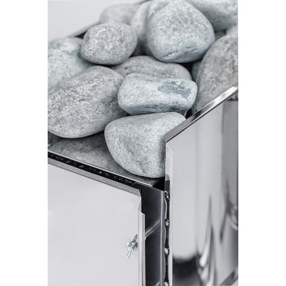 Печь "ИНВЕНТ" экономка большая 690х355х405 (нерж.сталь 0,8 мм) с регулирующимися экранами, фото , изображение 13