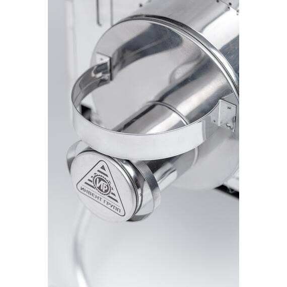 Печь "ИНВЕНТ" экономка большая 690х355х405 (нерж.сталь 0,8 мм) с регулирующимися экранами, фото , изображение 15