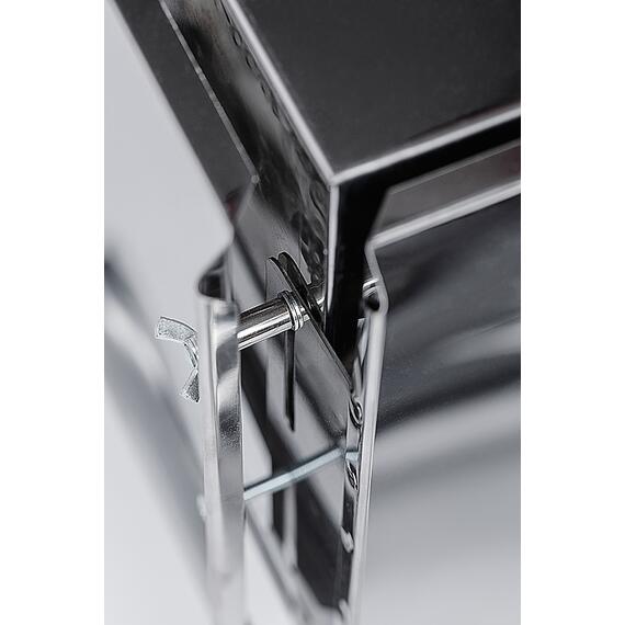 Печь "ИНВЕНТ" экономка большая 690х355х405 (нерж.сталь 0,8 мм) с регулирующимися экранами, фото , изображение 18