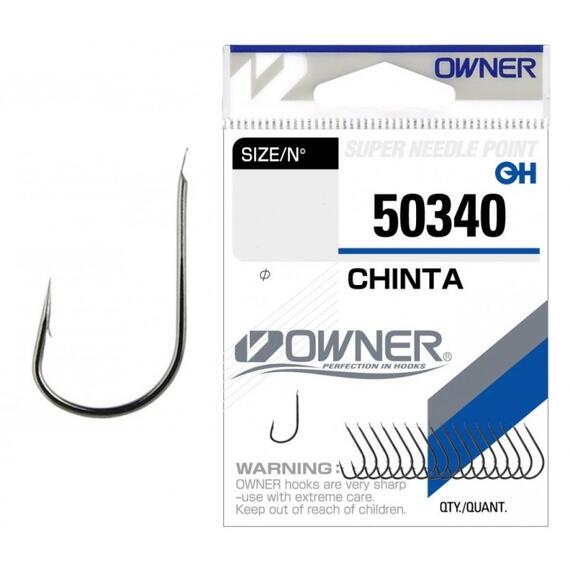 Крючок OWNER Chinta BC №8 17шт, Размер: №8, Количество: 17 шт., фото 