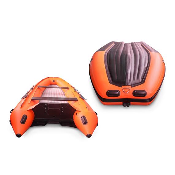 Лодка надувная моторная solar-470 Super JET тоннель 2020 (оранжевый), фото , изображение 4