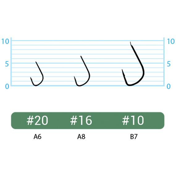 Крючок OWNER Sirahae white №16 18шт, Цвет: oxidized white, Размер: №16, Количество: 18, фото , изображение 2