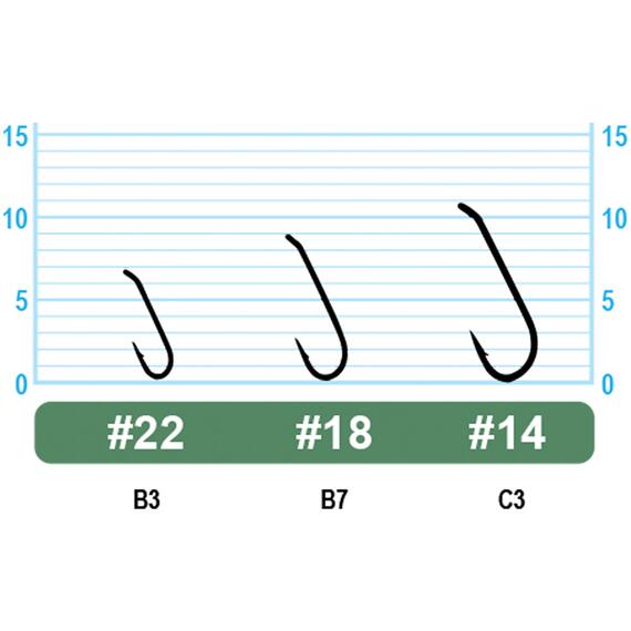 Крючок OWNER Otoshikomi Chinu w/eye №16 15шт, Размер: №16, Количество: 16, фото , изображение 2