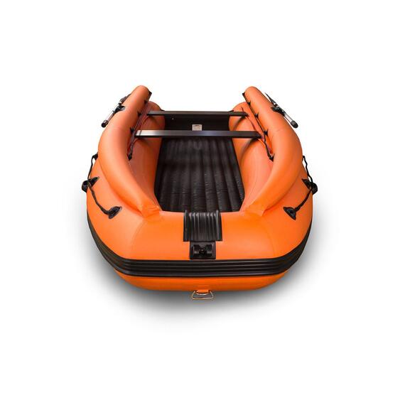Лодка надувная моторная solar-520 Стрела JET тоннель с фальшбортом (2022) (Оранжевый), фото , изображение 3
