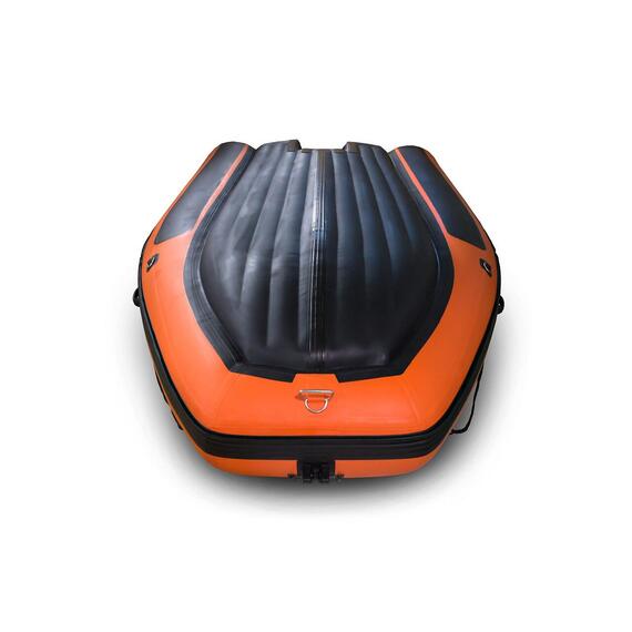 Лодка надувная моторная solar-520 Стрела JET тоннель с фальшбортом (2022) (Оранжевый), фото , изображение 5