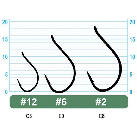 Крючок OWNER Pint Hook blue №6 10шт, Размер: №6, Количество: 10, фото , изображение 2