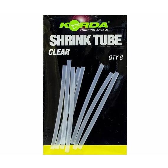 Трубка термоусадочная KORDA Shrink Tube Clear 1.2мм, Цвет: Clear, Размер: 1.2 мм, Количество: 8, фото 