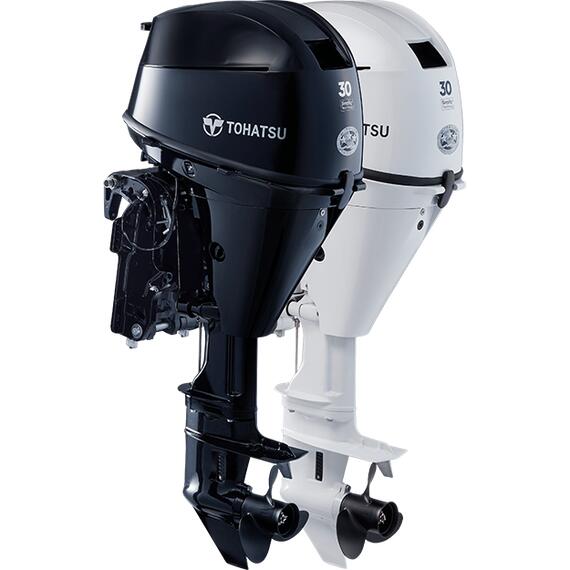 Лодочный мотор Tohatsu MFS 30 DETS (румпель), фото 