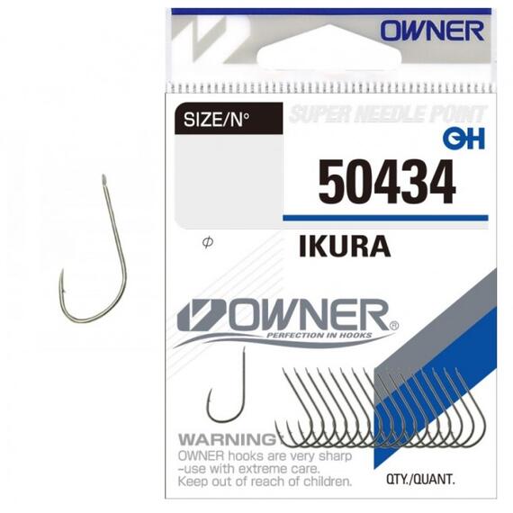 Крючок OWNER Iseama BC №8 11шт, Размер: №8, Количество: 11 шт., фото 