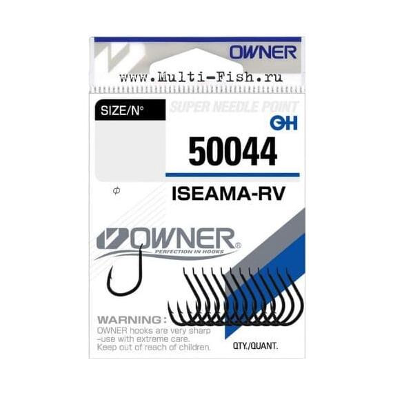 Крючок OWNER Iseama Rv black №10 14шт, Цвет: Black, Размер: №10, Количество: 14, фото 