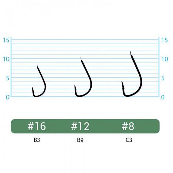 Крючок OWNER Kappa-2 brown №12 18шт, Цвет: Brown, Размер: №12, Количество: 18, фото , изображение 2