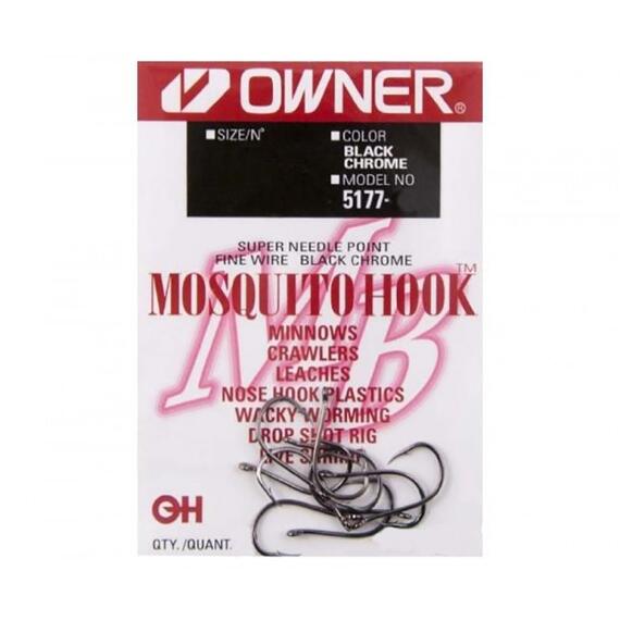 Крючок OWNER Mosquito Hook BC №12 12шт, Размер: №12, Количество: 12, фото 