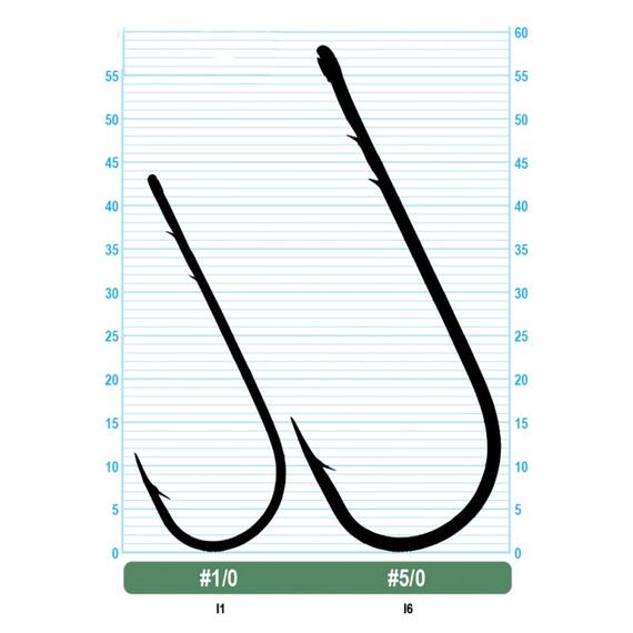 Крючок OWNER Straight Shank Wide Gap BC №4/0 5шт, Размер: №4/0, Количество: 5, фото , изображение 2