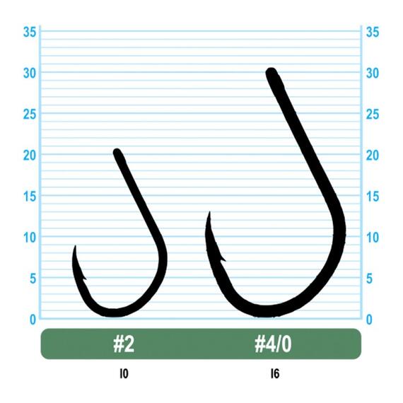 Крючок OWNER Gorilla Light BC №1/0 7шт, Размер: №1/0, Количество: 7, фото , изображение 2