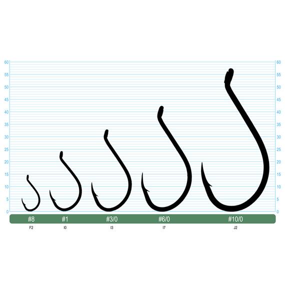 Крючок OWNER Cut SSW red №6/0 4шт, Размер: №6/0, Количество: 4, фото , изображение 2