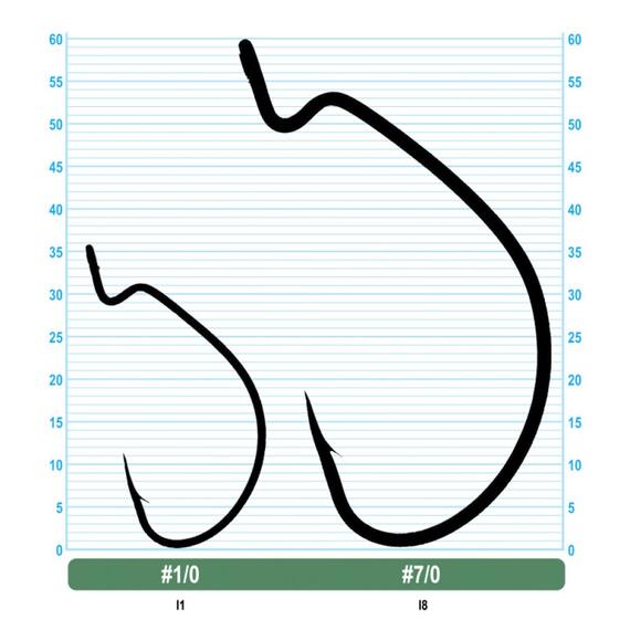 Крючок OWNER Wide Gap Plus BC №1/0 6шт, Размер: №1/0, Количество: 6, фото , изображение 2