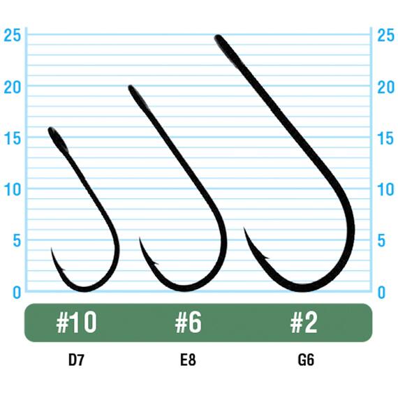 Крючок OWNER S-59 BC №4 7шт, Размер: №4, Количество: 7, фото , изображение 2
