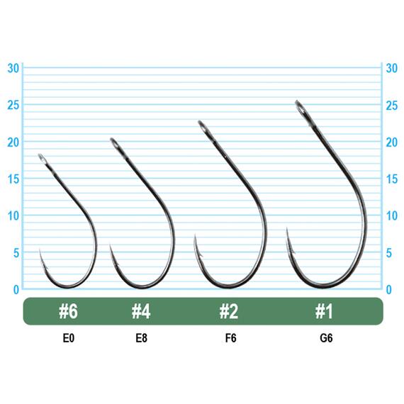 Крючок OWNER S-31 BC №2 5шт, Размер: №2, Количество: 5, фото , изображение 2