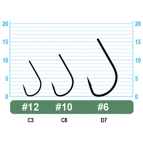 Крючок OWNER Split Shotter MH-11 green №12 14шт, фото , изображение 2