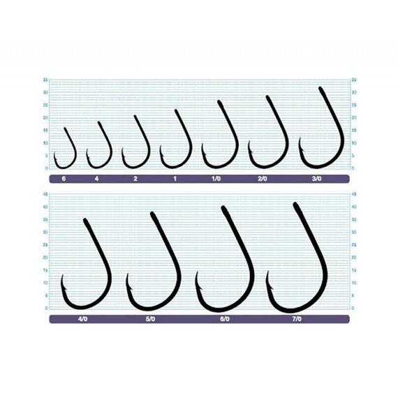 Крючок OWNER OC SSW Straight w/eye BC №4 10шт, Размер: №4, Количество: 10, фото , изображение 2